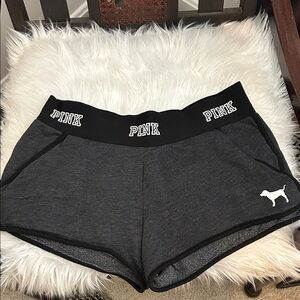 PINK Victoria's Secret Charcoal Athletic Shorts